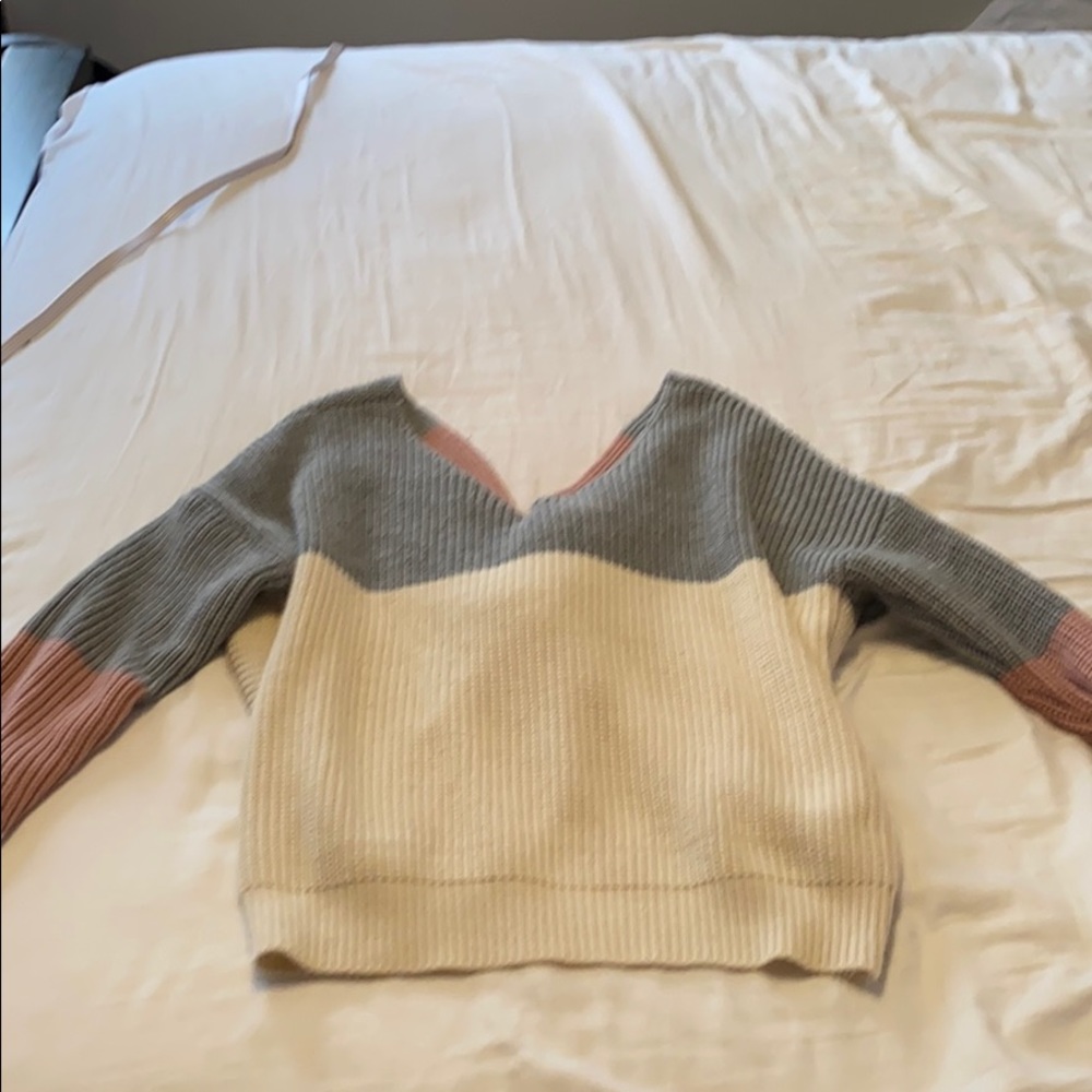 Knit sweater
